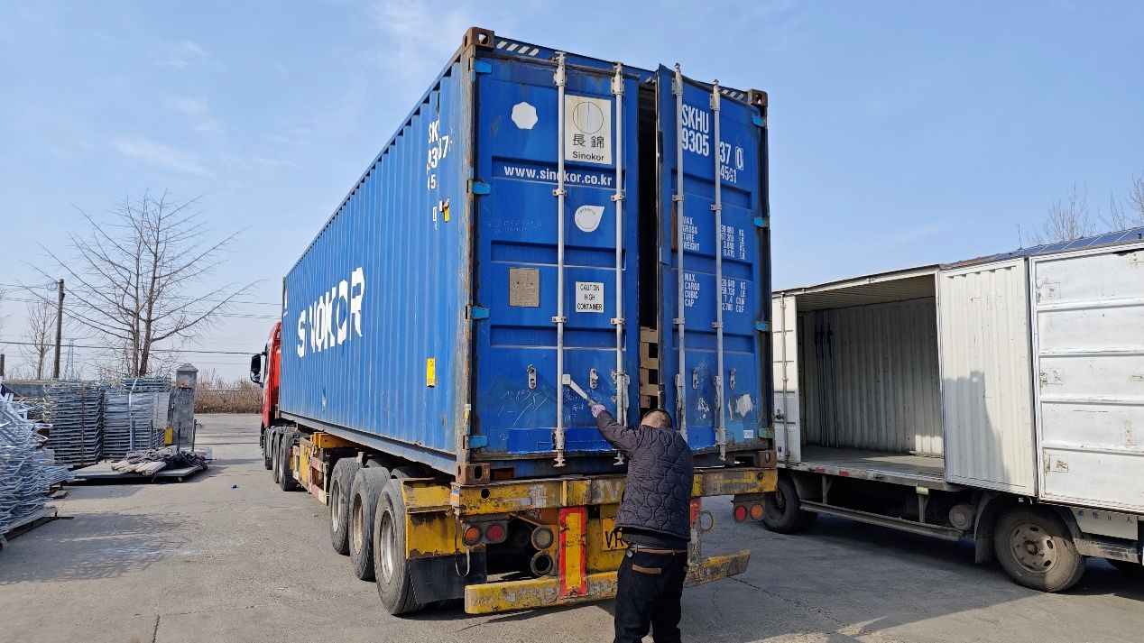 Comanda din oțel inoxidabil lustruit a clientului coreean, expediată de Debabrother înainte de Festivalul de primăvară